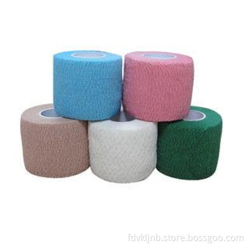 Substrate Hand tearable Elastic Bandage , Medical Cotton ba